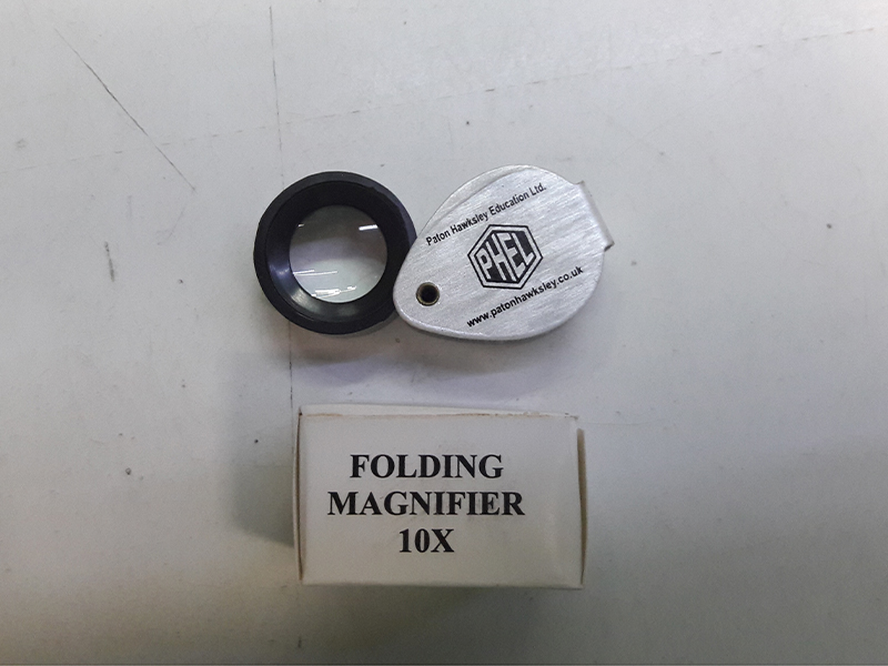 Lupa 10x (15mm) rucna