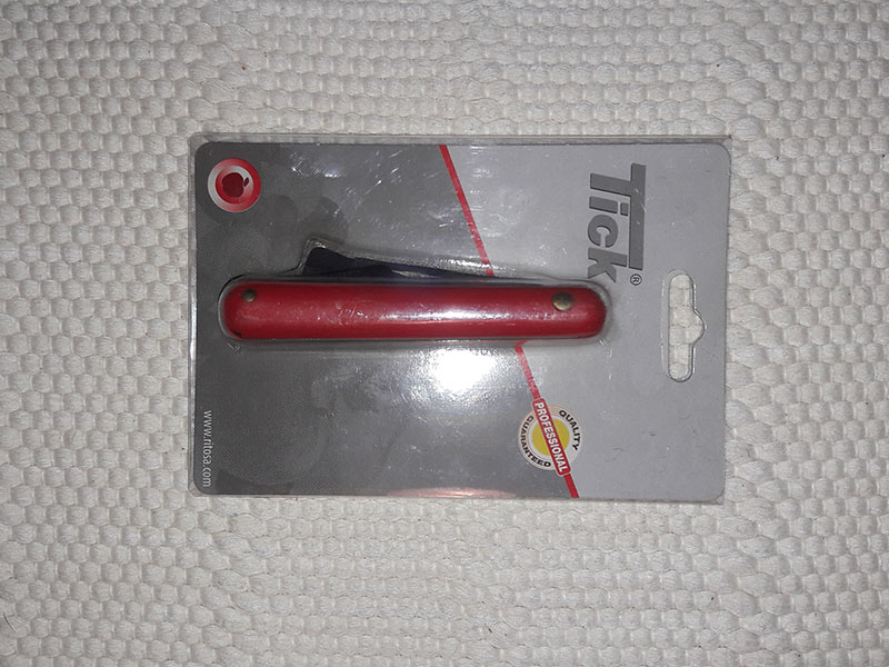 Noz za kalemljenje tick extr