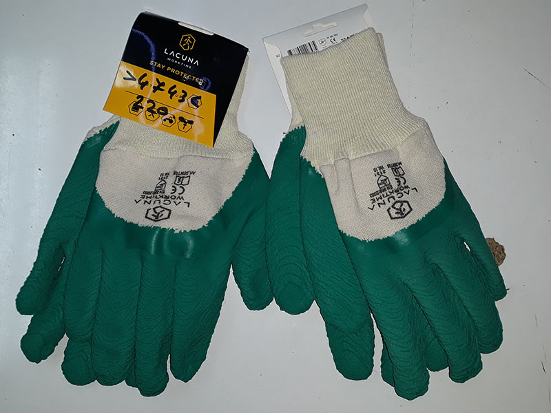 Rukavica gradj. zelena 3805