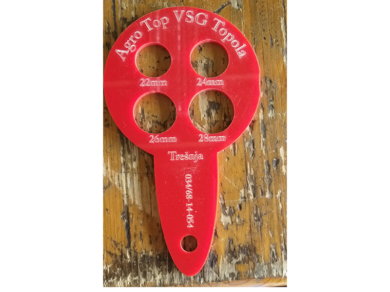 Kalibratori 4 otvora tresnja
