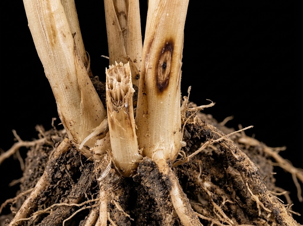 Sočivasta pegavost strnih žita – Pseudocercosporella herpotrichoides - Slika 1