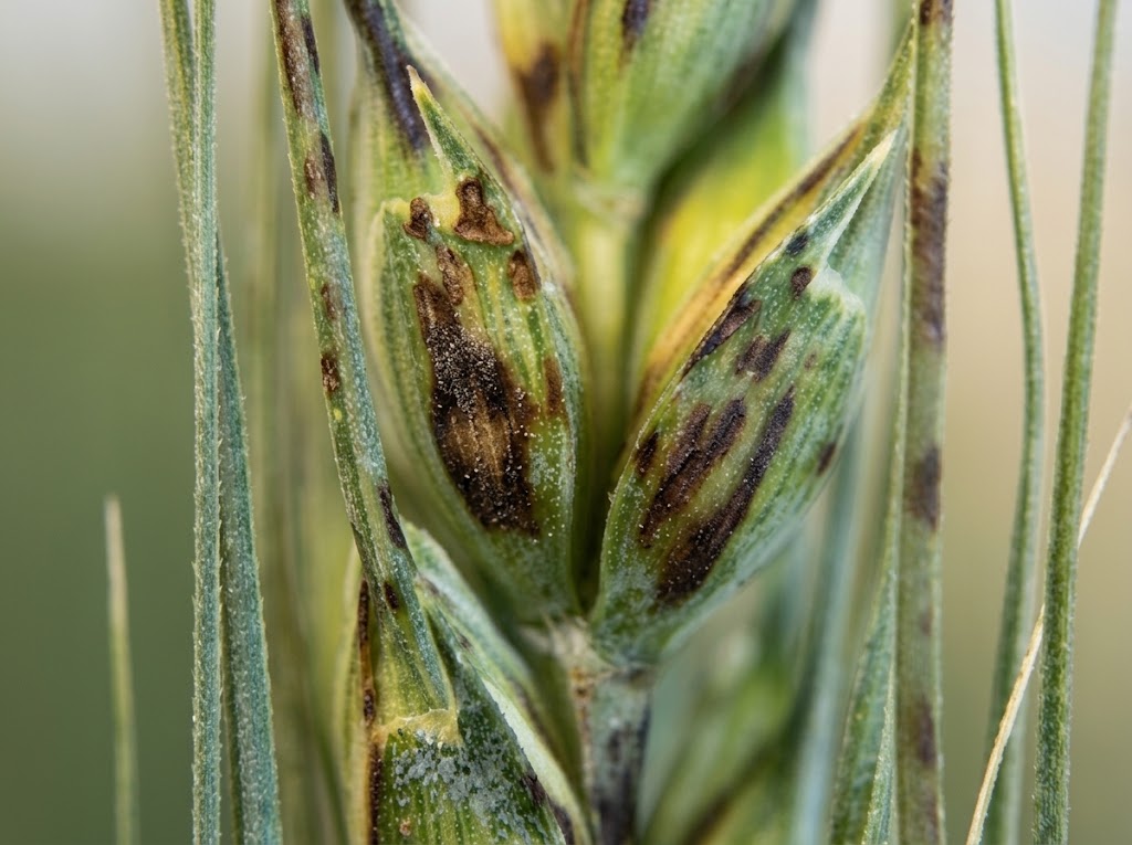 Crticavost lisca psenice - Xanthomonas campestris pv. undulosa - Slika 1