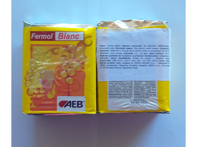 FERMOL BLANC - uputstvo