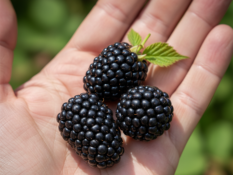 Koncept folijarne ishrana kupine - Slika 1