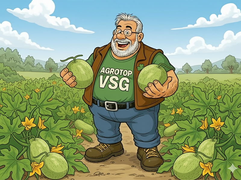 Koncept folijarne ishrane dinje - Slika 1