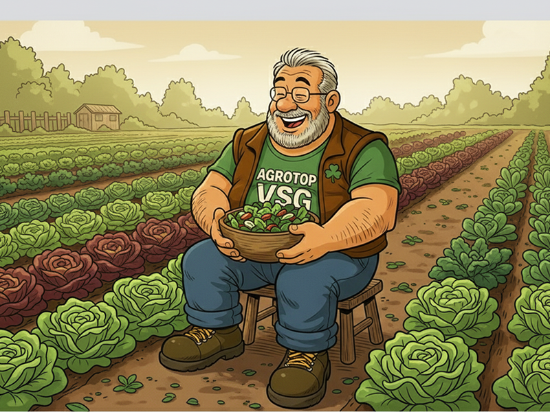 Koncept folijarne ishrane salate - Slika 1